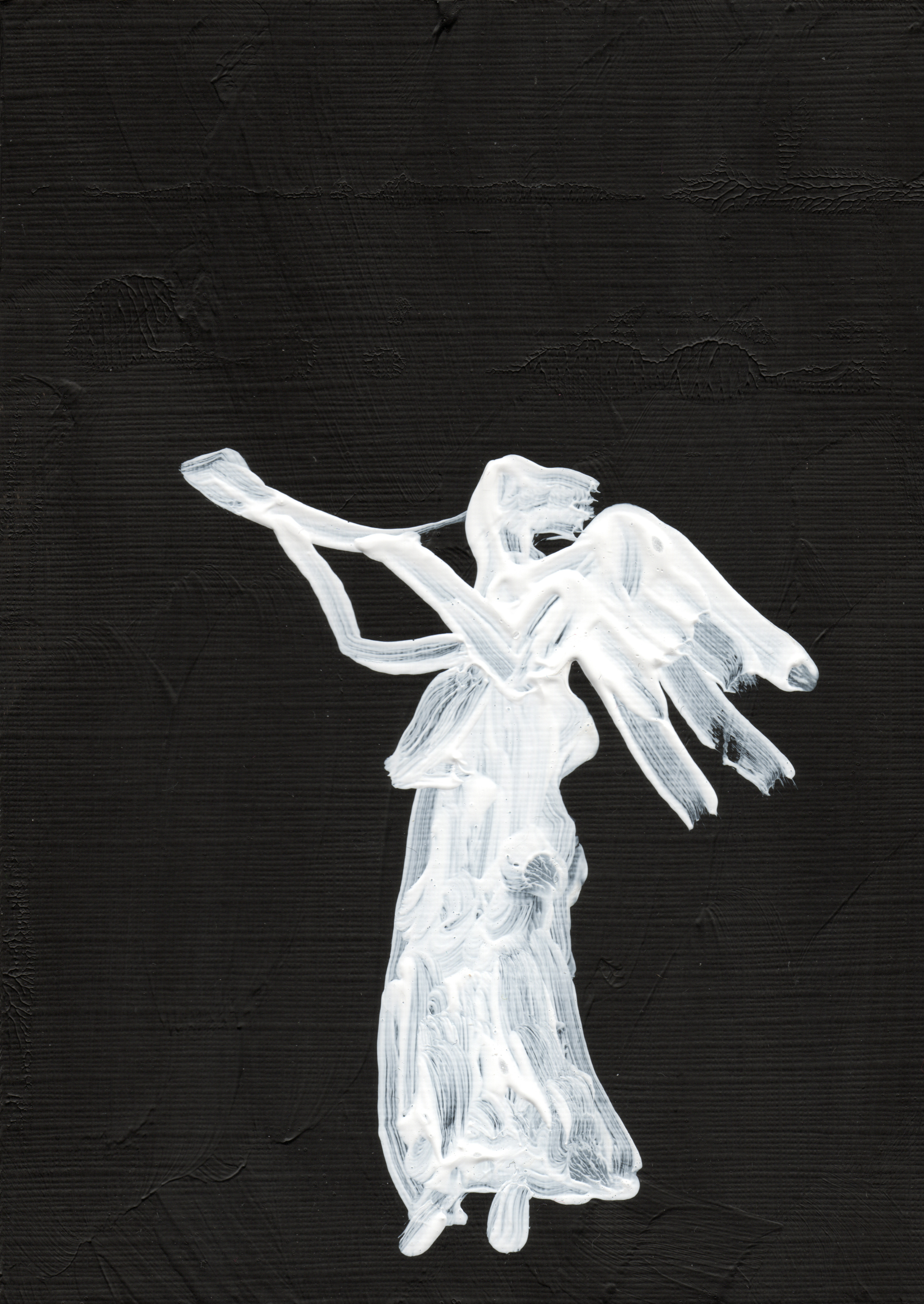 Trumpet of light in the dark