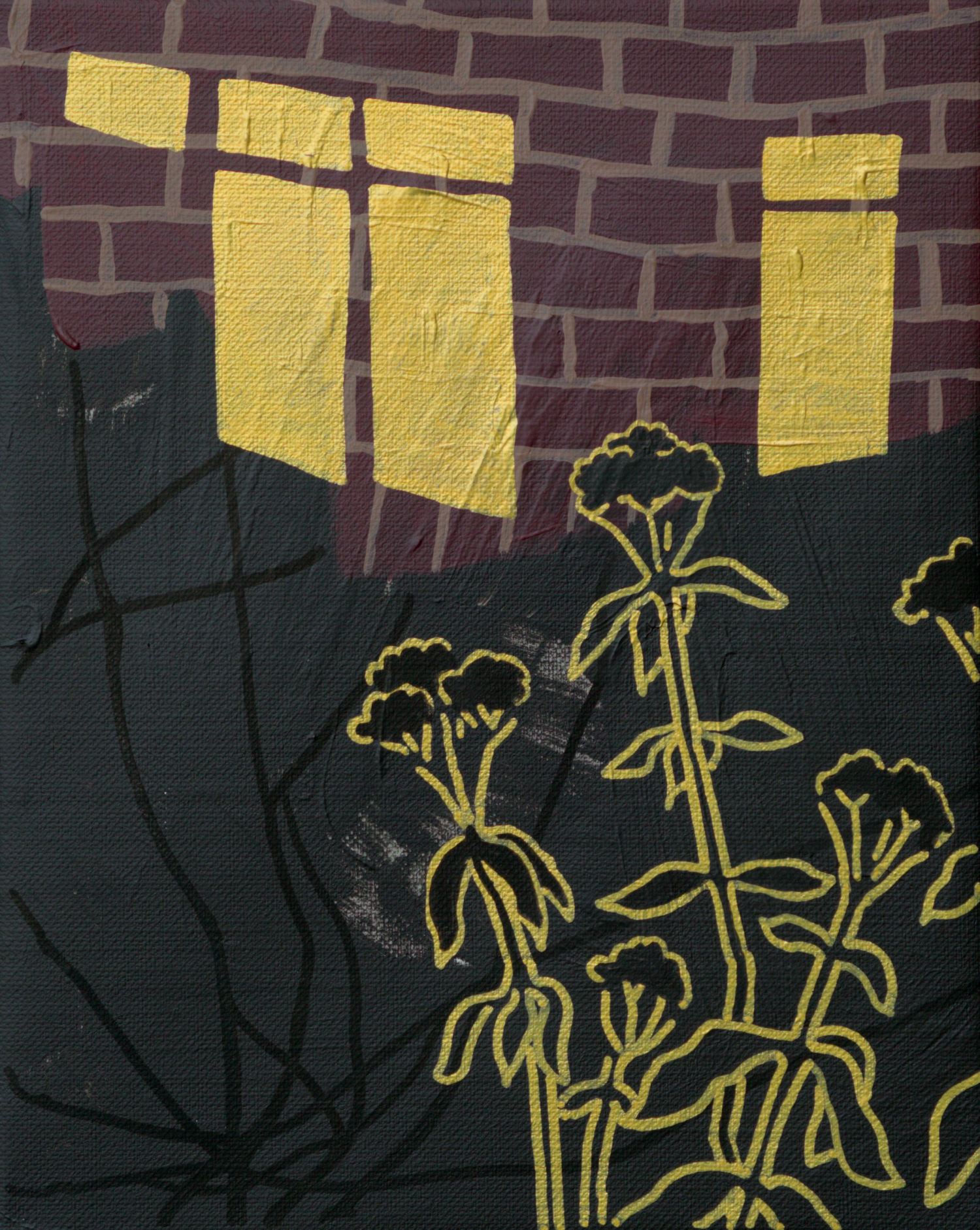 A city dressed in flowers